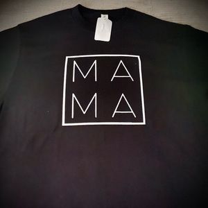 MAMA Black T-shirt. Brand New never used!